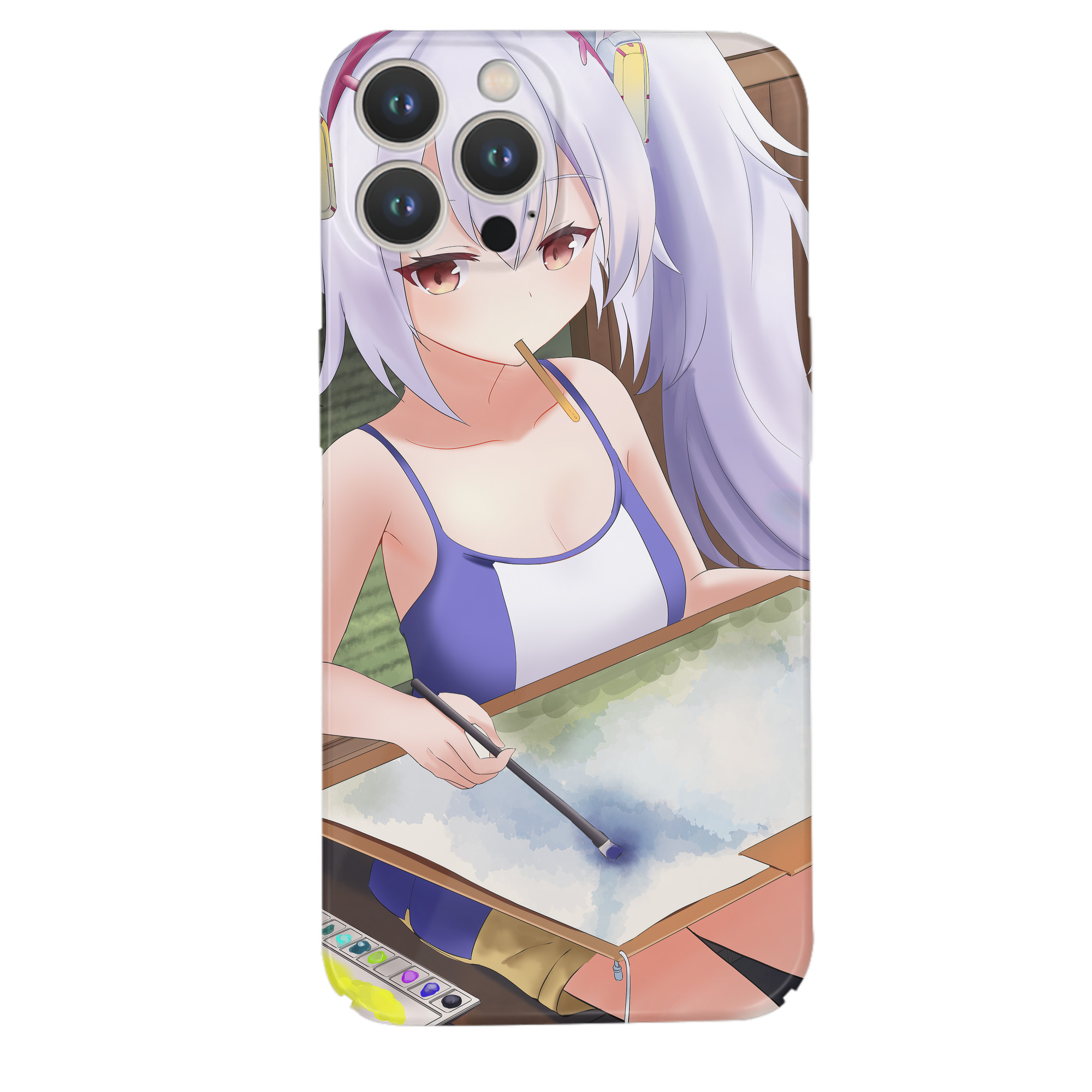 （画像用） となりのトトロ 草壁メイ 草壁サツキ My Neighbor Totoro Satsuki Kusakabe Mei Kusakabe 【iPhone 14シリーズ対応】ハードケース